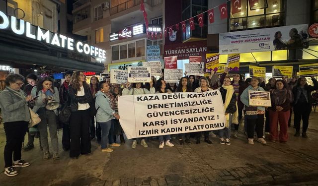 İzmir Kadın Platformu’ndan Dilovası Faciası'na tepki