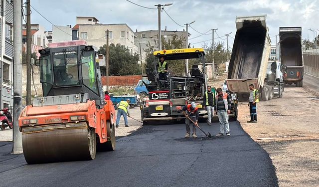 Başkan Akın sözünü tuttu Şlam Yolu'nu yenilendi