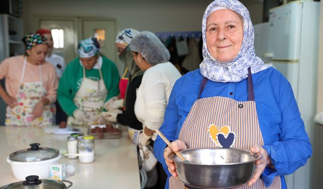 Bucalı Kadınlar Evka-1 Semt Evi’nde dünya mutfağında