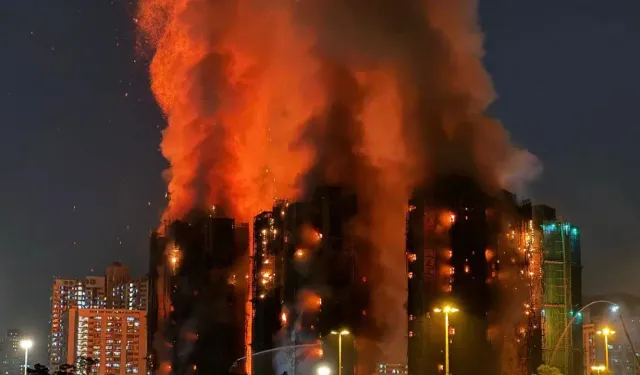 Çin'de yangın felaketi: 75 kişi hayatını kaybetti!