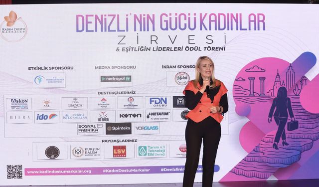 Denizli'nin gücü kadınlar zirvesi Merkezefendi'de gerçekleşti