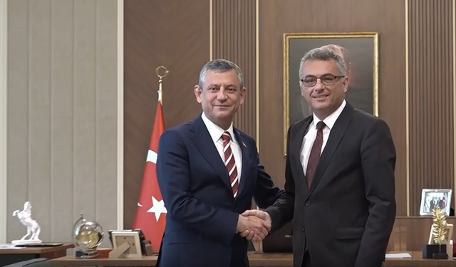 Özel'den KKTC Cumhurbaşkanı Erhürman’a ziyaret