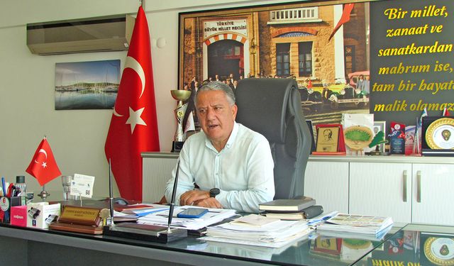 Çeşme Esnaf Odası’nda Köfüncü yeniden başkan adayı