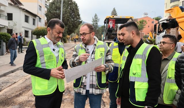 Kınıklı’da yol konforu artıyor