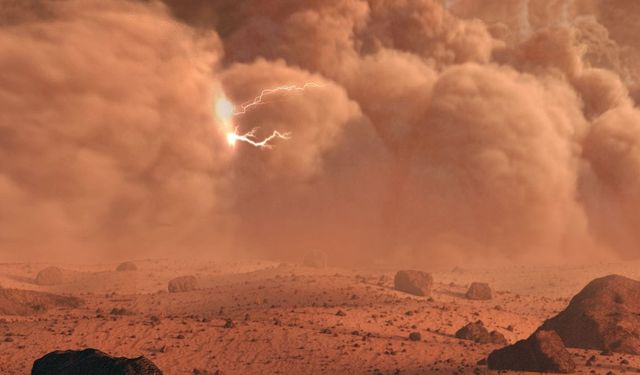Mars’ta ilk kez şimşek ve gök gürültüsü kaydedildi