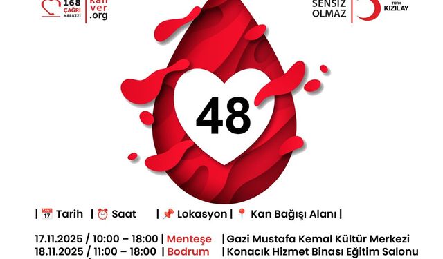 Muğla Büyükşehir Belediyesi’nden Kızılay’a kan  desteği