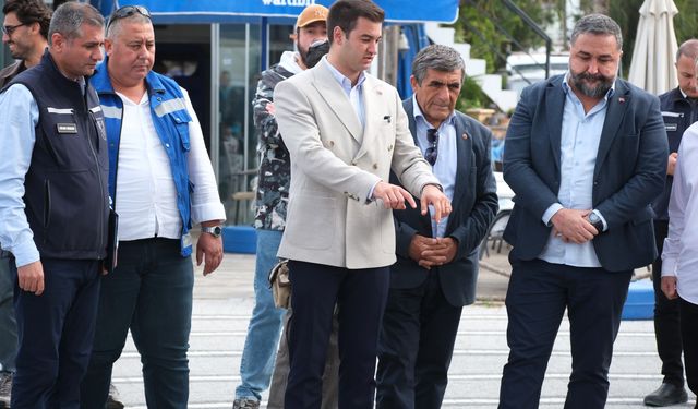 Başkan Mandalinci Yalıkavak'ta