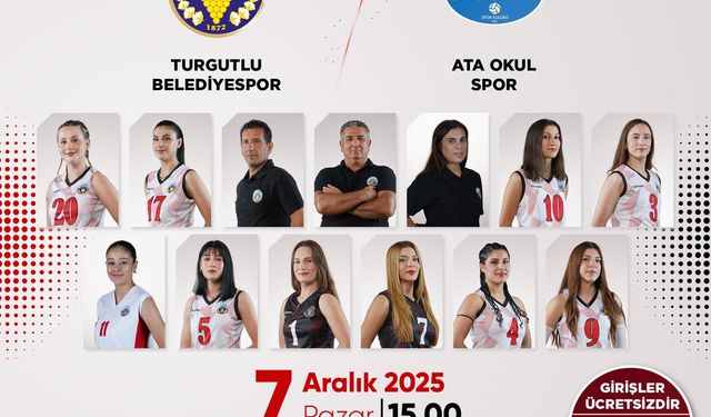 Turgutlu Belediyespor takımları bu hafta iç sahada