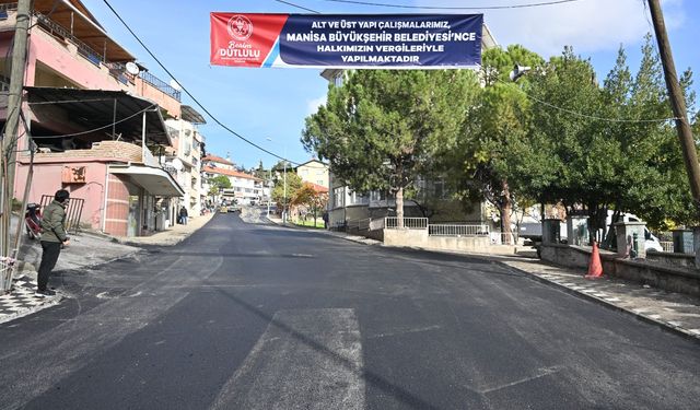 Demirci’de yolların konforu için 74 milyon TL’lik yatırım