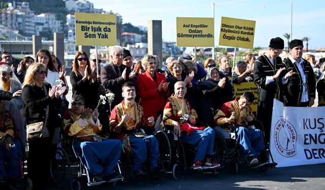 Kuşadası'nda 3 Aralık Dünya Engelliler Günü kutlamaları