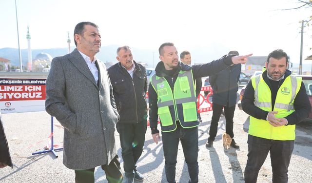 Yeraltındaki Pamukkale'nin yolları yenileniyor