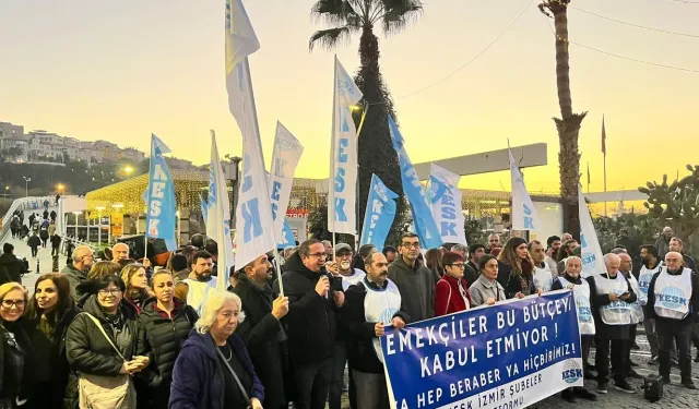 KESK İzmir'den 2026 bütçesi tepkisi