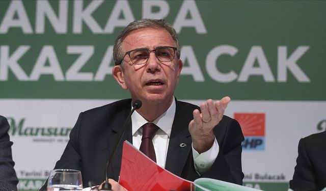 CHP’den Mansur Yavaş’a soruşturma tepki!