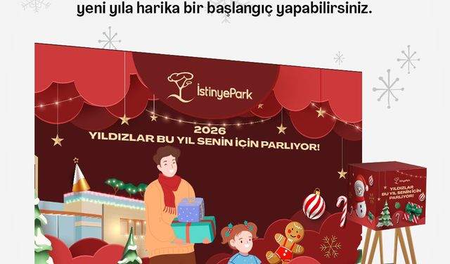 İstinyePark İzmir'de yeni yıl coşkusu doyasıya yaşanacak