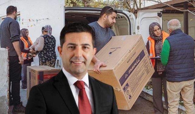 Kuşadası’nda soba yardımı başladı