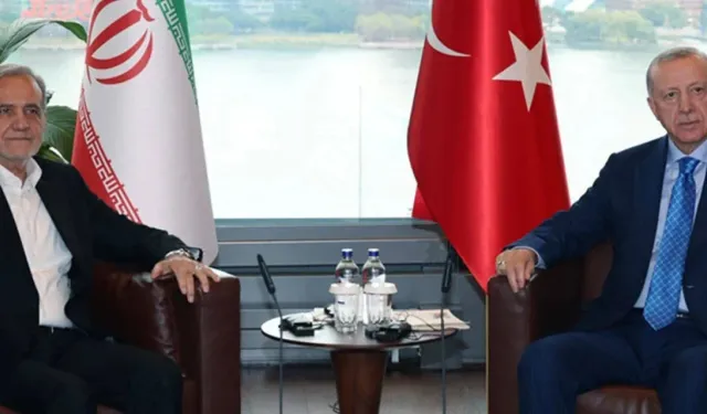 Erdoğan İran Cumhurbaşkanı Pezeşkiyan ile görüştü