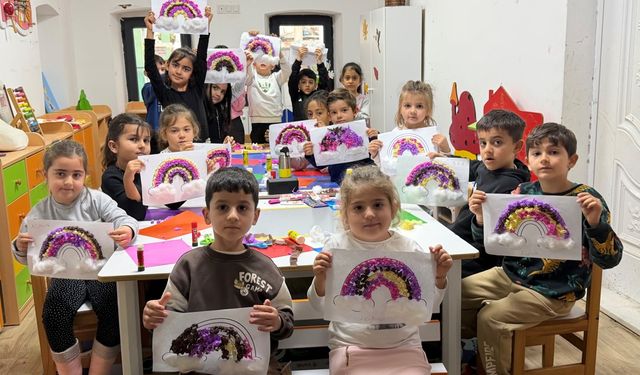 Bodrum Belediyesi’nden çocuklara sanat etkinliği