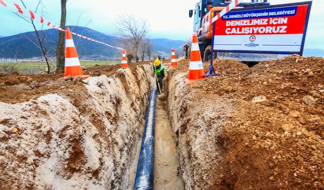 Büyükşehir DESKİ Yassıhöyük’te içme suyu hattını yeniliyor