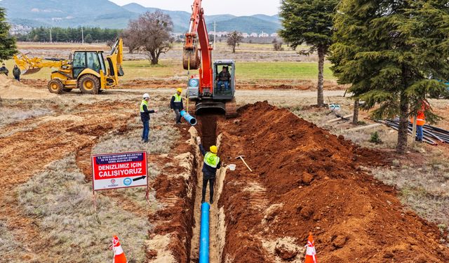 DESKİ, Acıpayam’ın su altyapısını güçlendiriyor
