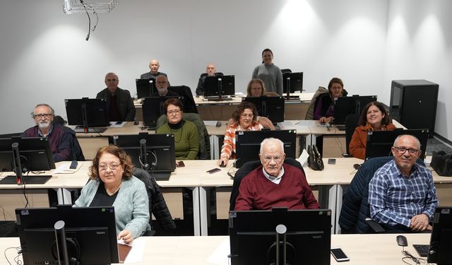 Denizli’de yaşlılar için dijital yetkinlik kursu