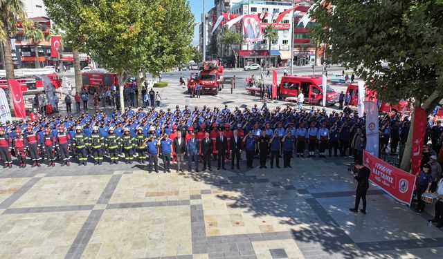 Denizli Büyükşehir’in ateş savaşçıları 7/24 sahada