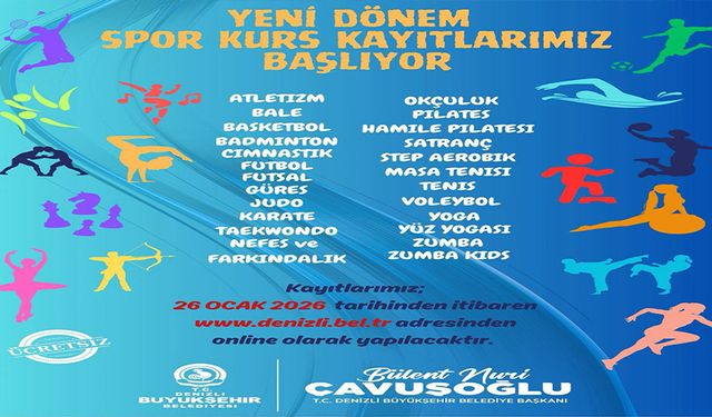 Sporla dolu yeni dönem Denizli’de başlıyor