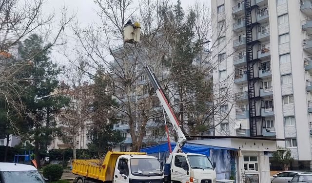 Efeler Belediyesi yoğun yağışlara karşı teyakkuzda