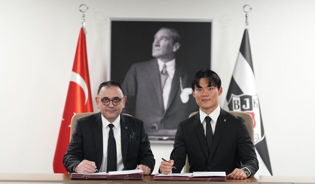Beşiktaş, Hyeongyu Oh ile 3,5 yıllık sözleşme imzaladı