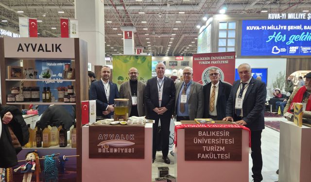 Ayvalık Belediyesi EMITT Fuarı’nda...