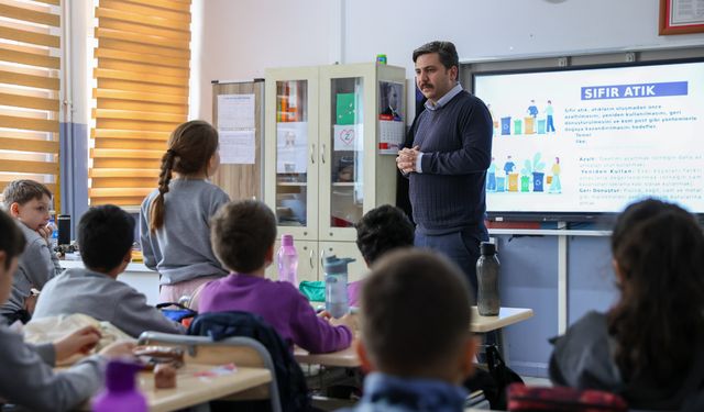 Buca’da miniklere büyük çevre bilinci