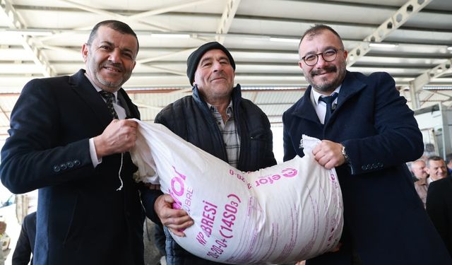 Denizli Büyükşehir’den üreticiye büyük destek