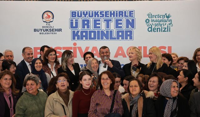 Denizli Üreten Kadınlar Festivali kapılarını açtı