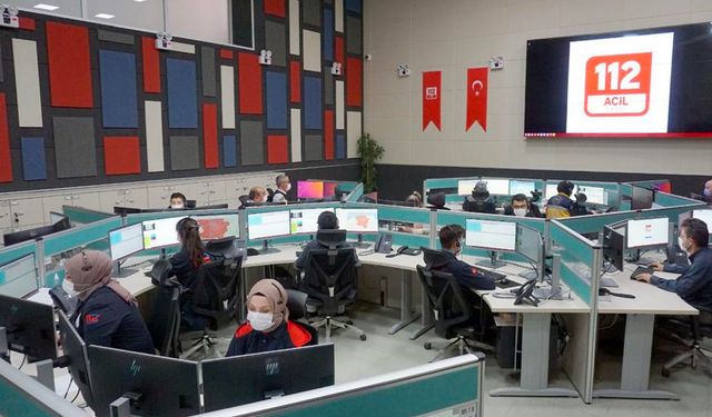 112’yi pasta için aradı ceza aldı!