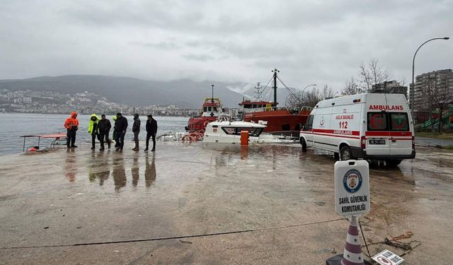 Bursa Gemlik’te denizde şüpheli ölüm