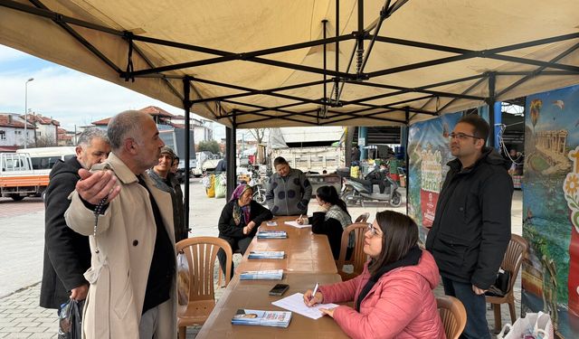 Denizli Büyükşehir pazaryerlerinde halkın nabzını tutuyor