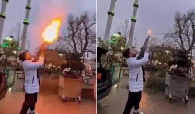 Pompalı tüfekle havaya ateş açtı, tutuklandı
