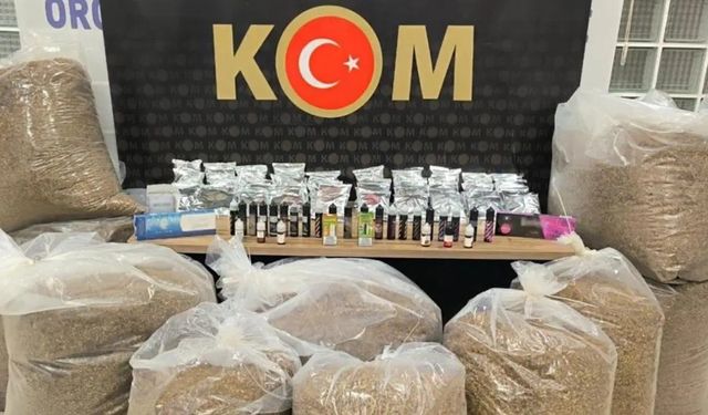 Manisa’da 3 ilçede kaçak tütün operasyonu