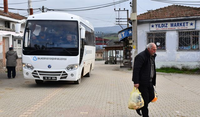 Balıkesir'den ulaşım ihtiyacına  destek