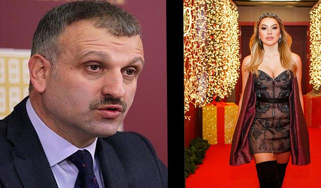 Başdanışman Saral, Hadise’yi hedef aldı