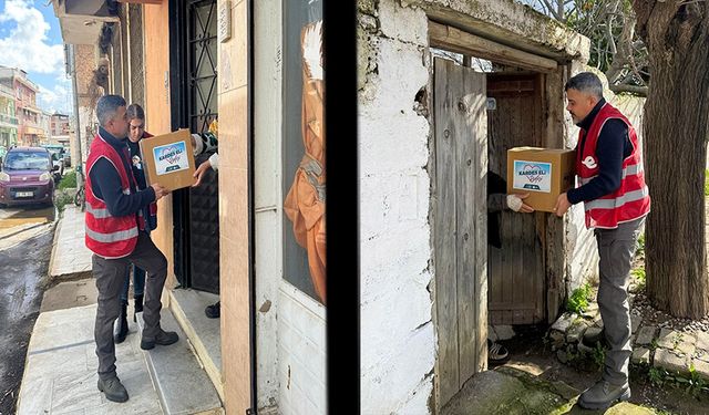 Efeler’de Ramazan öncesi anlamlı destek