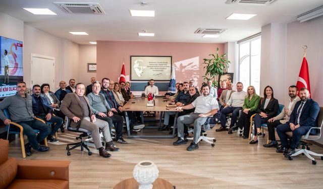 Ömer Günel meclis üyeleriyle yatırımları değerlendirdi