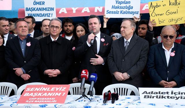 Vekil başkandan net mesaj  “Kuşadası’nın seçilmiş belediye başkanı Ömer Günel’dir”