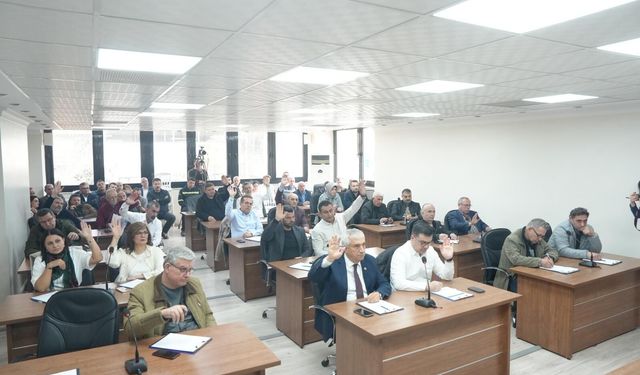 Turgutlu Belediyesi meclisi 5 maddeyi karara bağladı