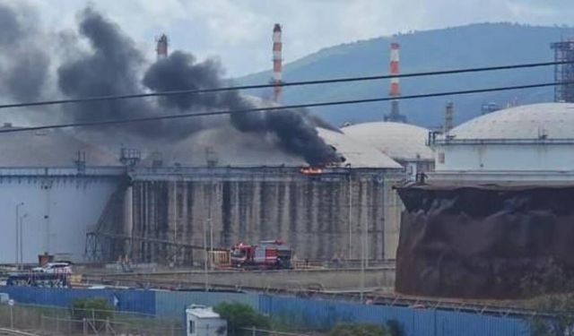 Hayfa’daki petrol rafinerisine füze hasarı