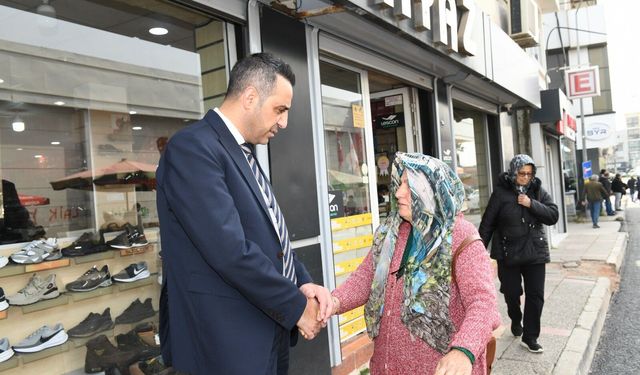 Başkan Yıldız'dan Esnafa "Sevgi Yolu" müjdesi