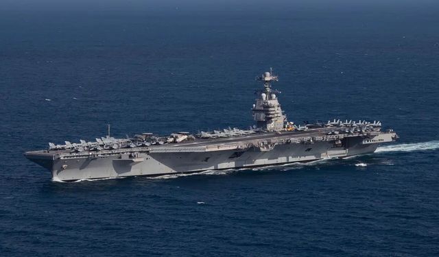 USS Gerald R. Ford’da yangın: 2 yaralı