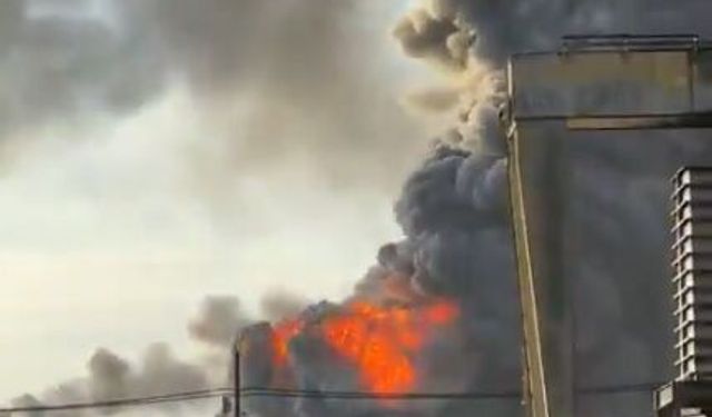 ABD’de patlama : Büyük yangın çıktı