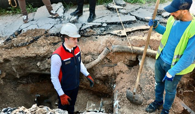 Altyapı yatırımları yerinde incelendi