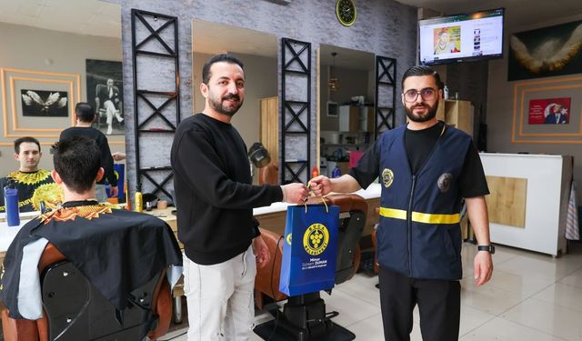 Buca Belediyesi berberleri unutmadı