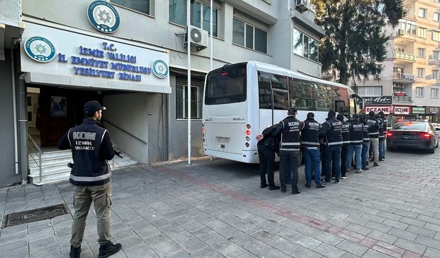 İzmir’de Genç Osman çetesine operasyon: 7 tutuklu